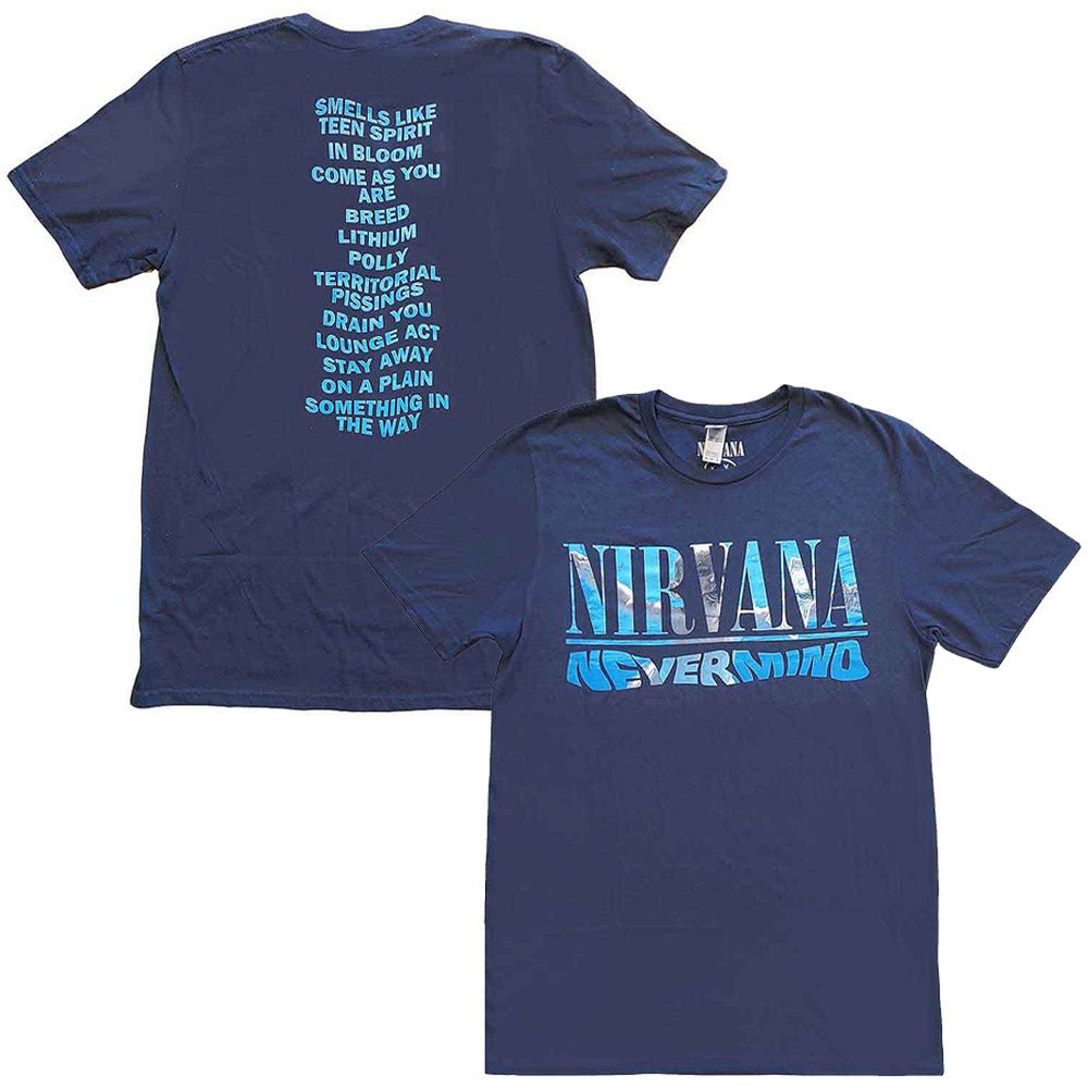 NIRVANA ニルヴァーナ - Nevermind / バックプリントあり / Tシャツ / メンズ - PGS